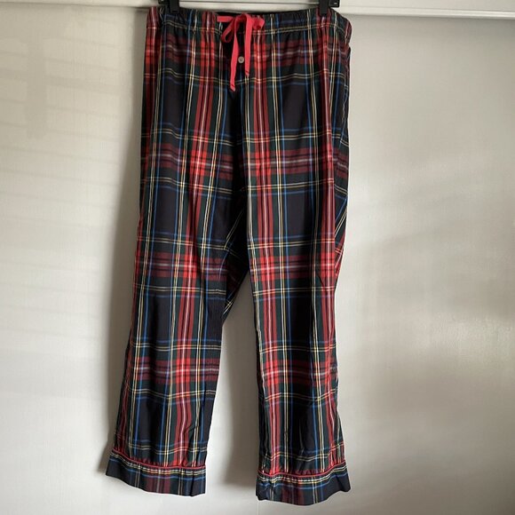J. Crew “Vintage Stewart Tartan” Plaid Print Pajama Pants Size L - Picture 8 of 11